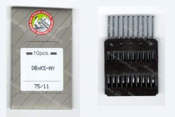 Иглы ORGAN NEEDLES DB-K5 №75