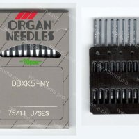Иглы ORGAN NEEDLES DB-K5 №75 SES
