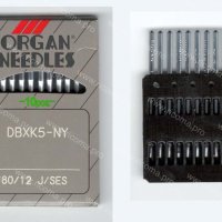 Иглы ORGAN NEEDLES DB-K5 №80 SES