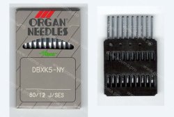 Иглы ORGAN NEEDLES DB-K5 №80 SES